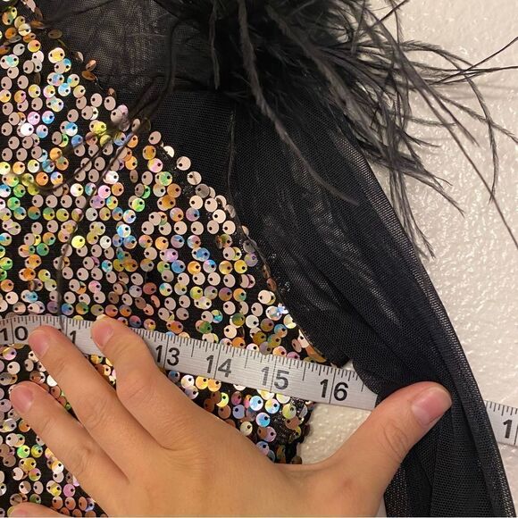 A wish come true dance costume leotard feather 22922 Did Ya - MA Medium adult - Picture 7 of 10